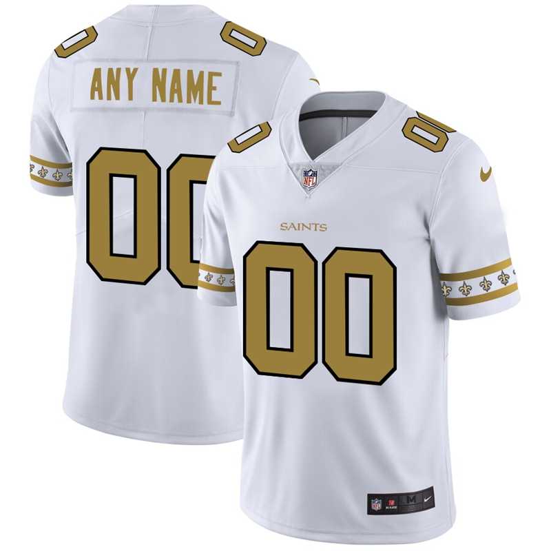 Customized Men's Nike Saints White Team Logo Vapor Limited Jersey,We sell and wholesale Customized Men's Nike Saints White Team Logo Vapor Limited Jersey on line form chian!